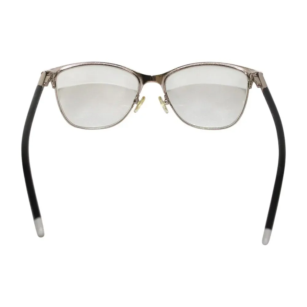 Clavin Klein Glasses Glass Frames Black Silver Cateye